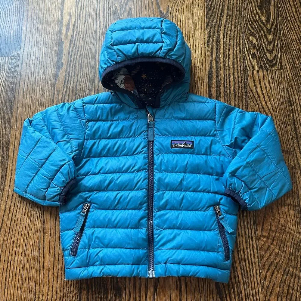 Patagonia Reversible Down Sweater Hoody - Toddlers' (2T)